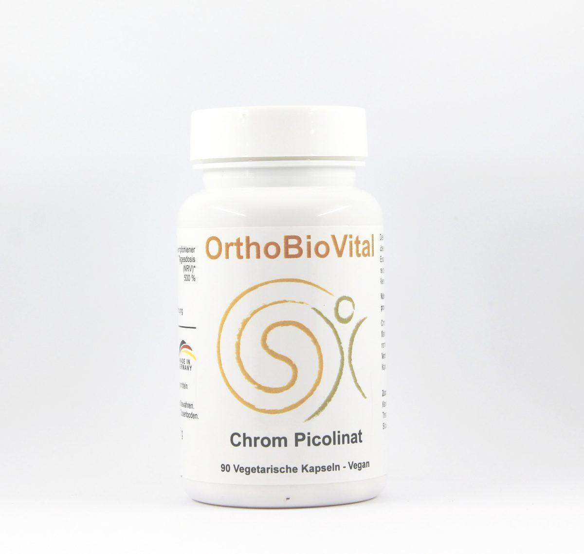 OrthoBioVital, OBV, Chrom Picolinat, vegetarisch, vegan
