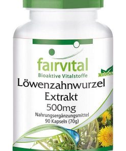Fairvital  Löwenzahnwurzel Extrakt 500 mg