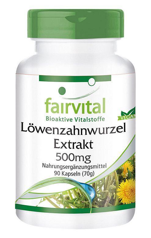 Fairvital Löwenzahnwurzel Extrakt 500 mg