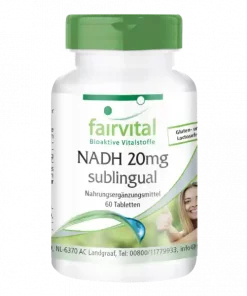 NADH 20mg sublingual von fairvital