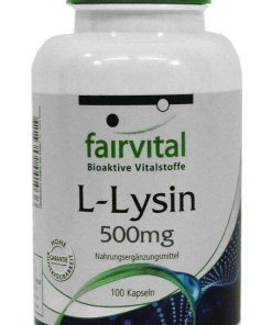 Fairvital L-Lysin 500 mg - 100 Kapseln