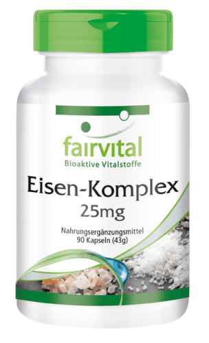 Fairvital Eisen-Komplex 25mg