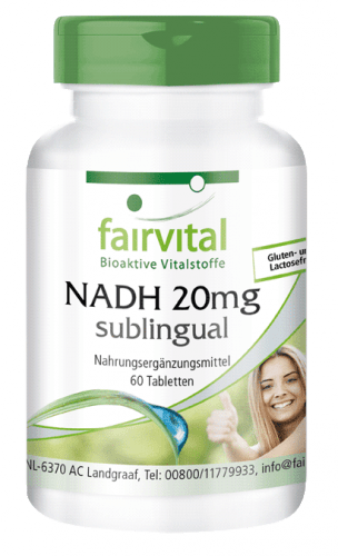 NADH 20mg sublingual - 60 Tabletten