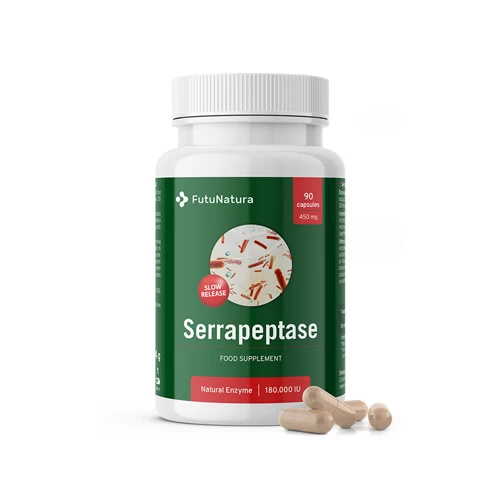 Serrapeptase 180.000 IE - 90 Kapseln