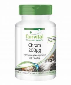 Fairvital Chrom 200 µg 300 Tabletten