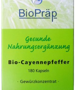 Bio Cayennepfeffer 180 Kapseln