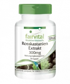 Rosskastanien Extrakt 300mg fairvital