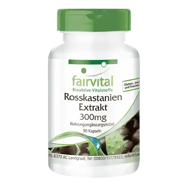 Rosskastanien Extrakt 300mg fairvital