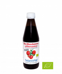 Bio-Moosbeerensaft-Konzentrat