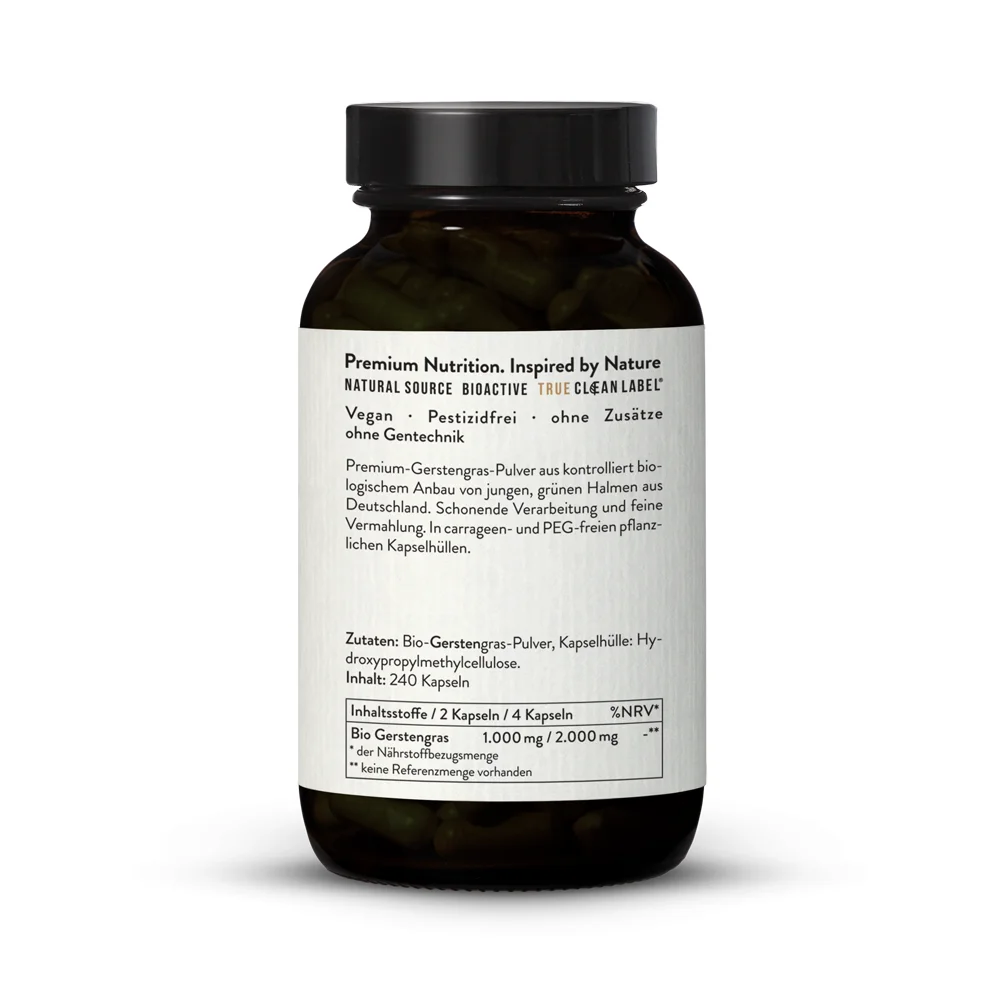 GERSTENGRAS KAPSELN – Bild 2